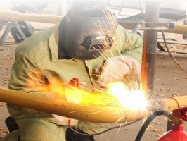 Газовая сварка Зима